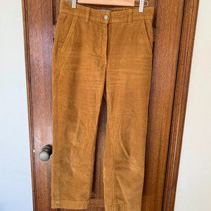 Everlane Corduroy straight leg crop pants